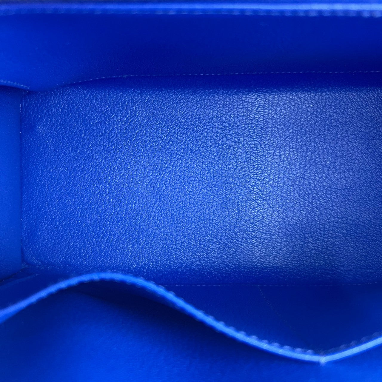 Kelly28 ケリー28 Blue royal ブルーロイヤル Epsom エプソン PHW シルバー金具 B刻