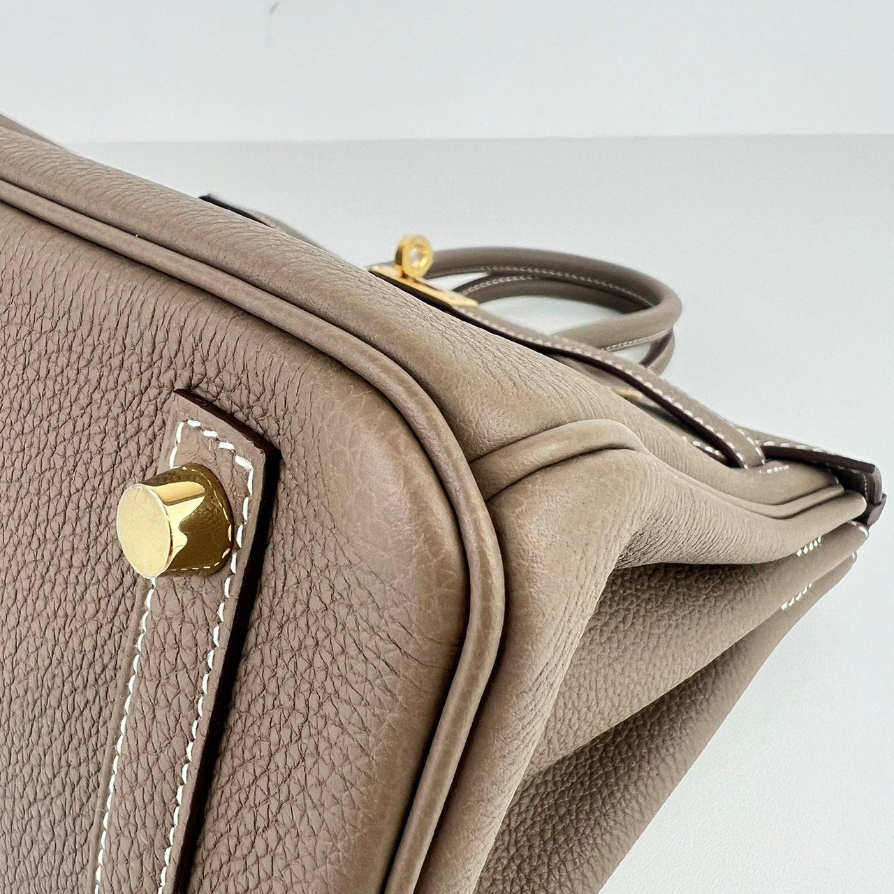 Birkin25 バーキン25 Etoupe エトープ Togo トゴ GHW ゴールド金具 Stamp-W W刻印