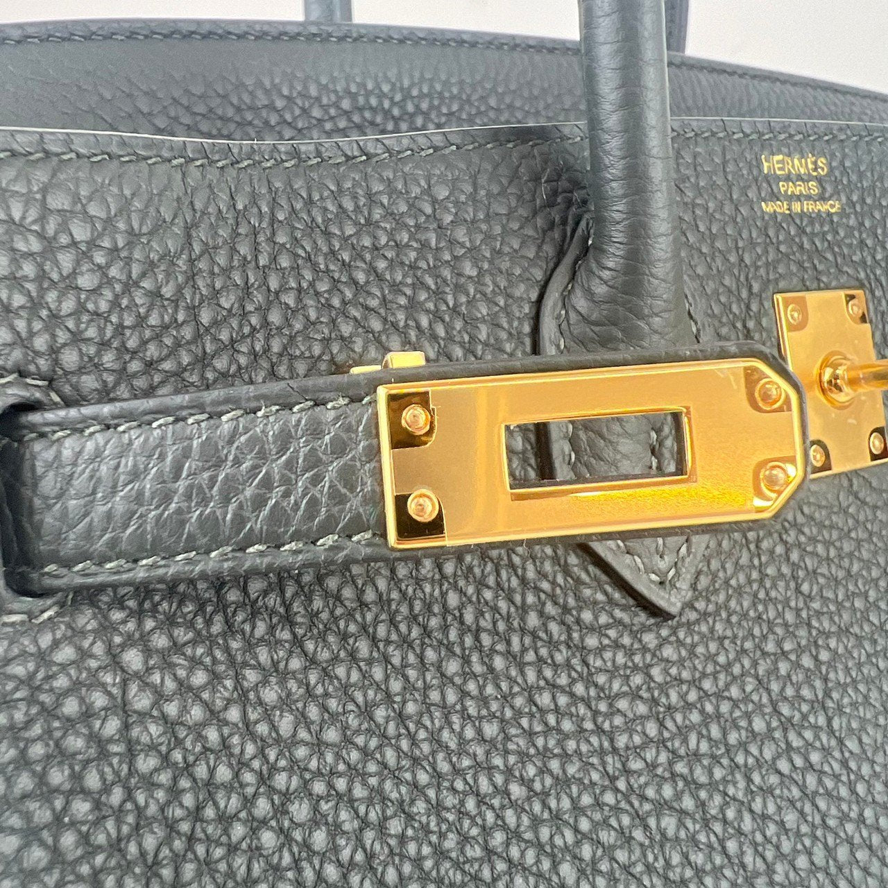 新品未使用 HERMES エルメス Birkin25 バーキン25 Vert fonce ヴェールフォンセ Togo トゴ GHW ゴールド金具 Stamp-U U刻印 ハンドバッグ