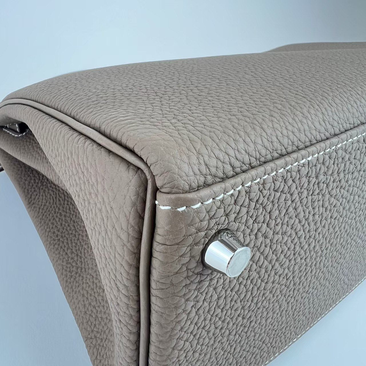 Kelly25 ケリー25 Etoupe エトープ Togo トゴ PHW シルバー金具 Stamp-U U刻印