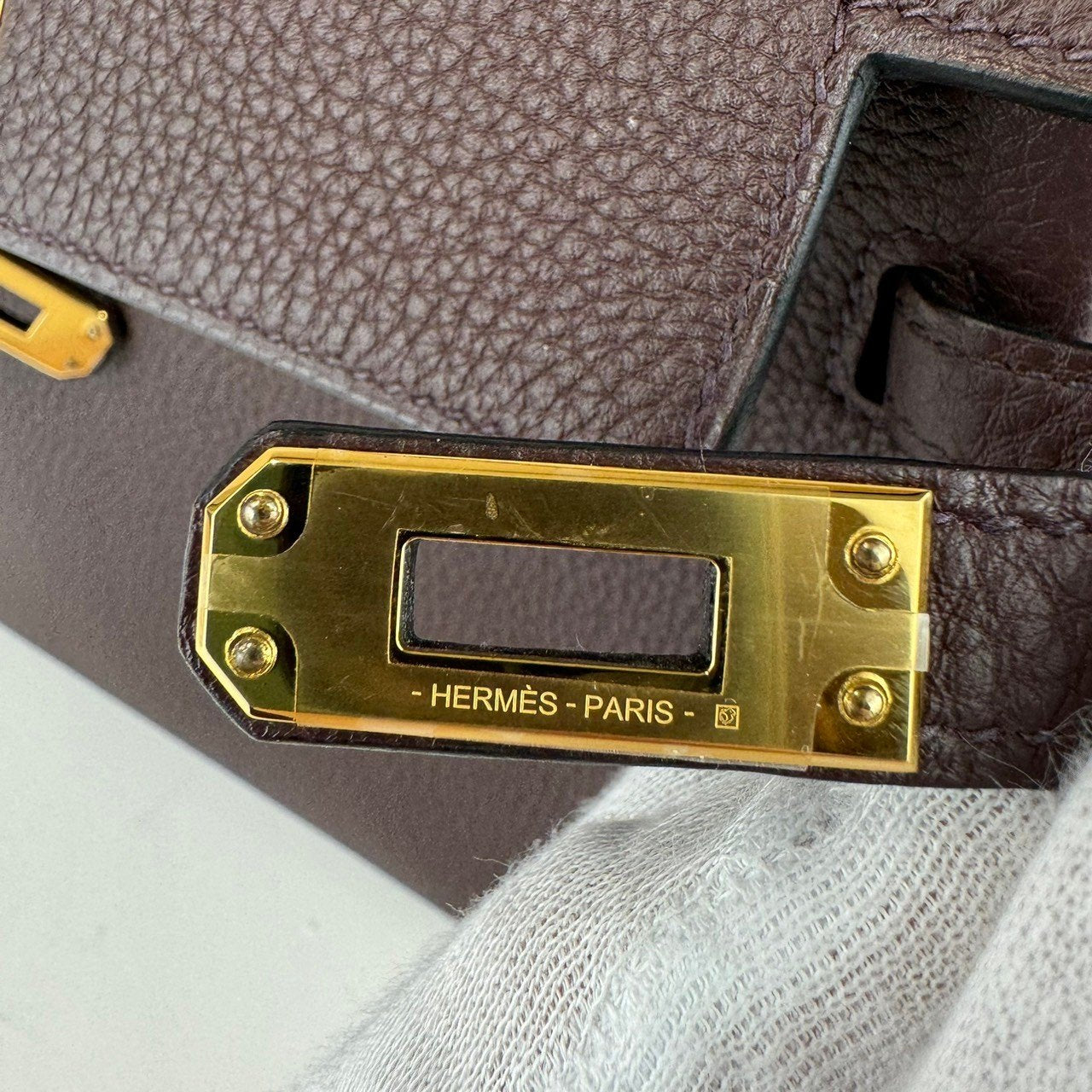 Kelly25 ケリー25 Rouge sellier ルージュセリエ GHW ゴールド金具 B刻 Togo トゴ
