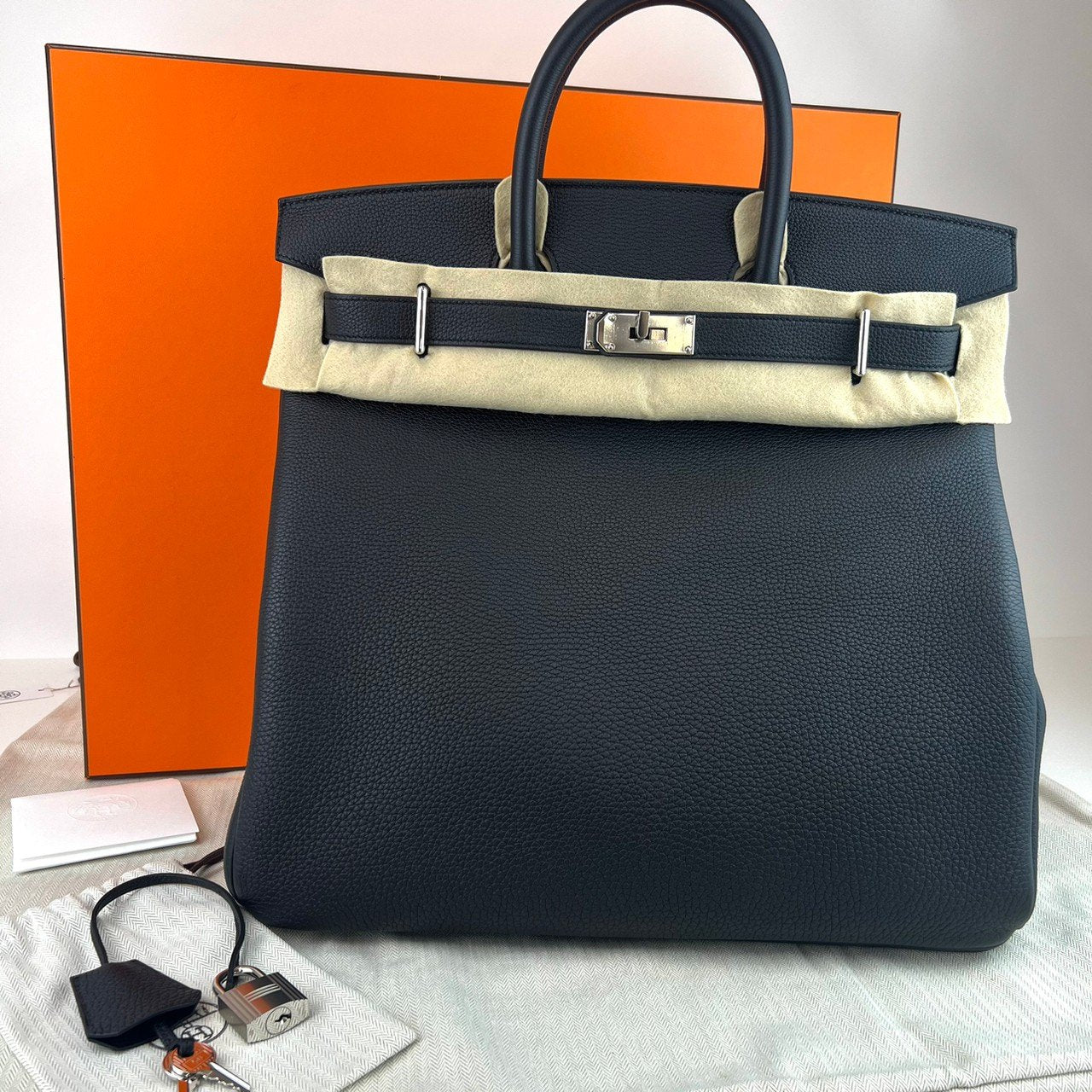 Haut a courroies40 オータクロア40 Black ブラック PHW シルバー金具 Stamp-Z Z刻印 Togo トゴ