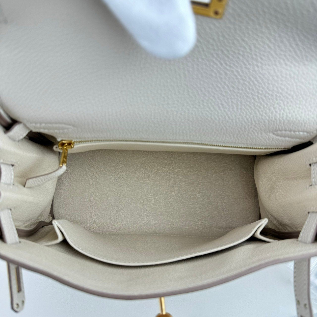 Kelly25 ケリー25 Craie クレ Togo トゴ GHW ゴールド金具 Stamp-W W刻印