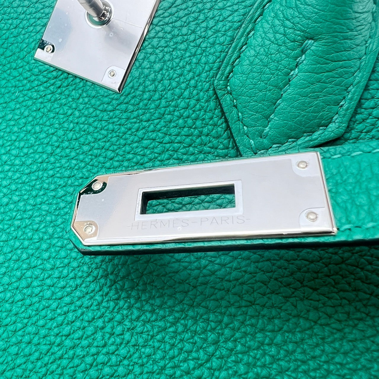 Birkin25 バーキン25 Vert vertigo ヴェールヴェルティゴ Togo トゴ PHW シルバー金具 Stamp-W W刻印