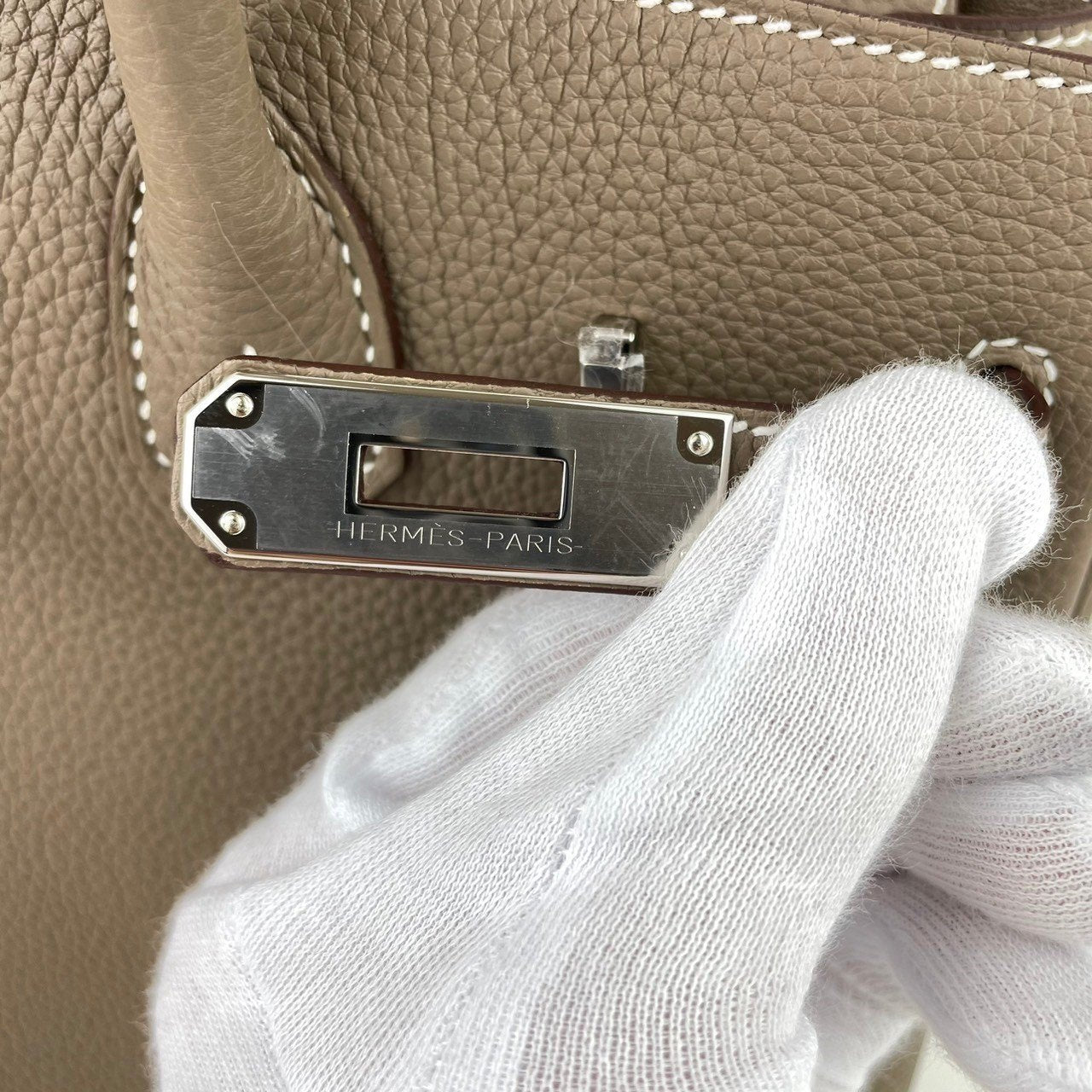 Birkin30 バーキン30 Etoupe エトープ Togo トゴ PHW シルバー金具 B刻印