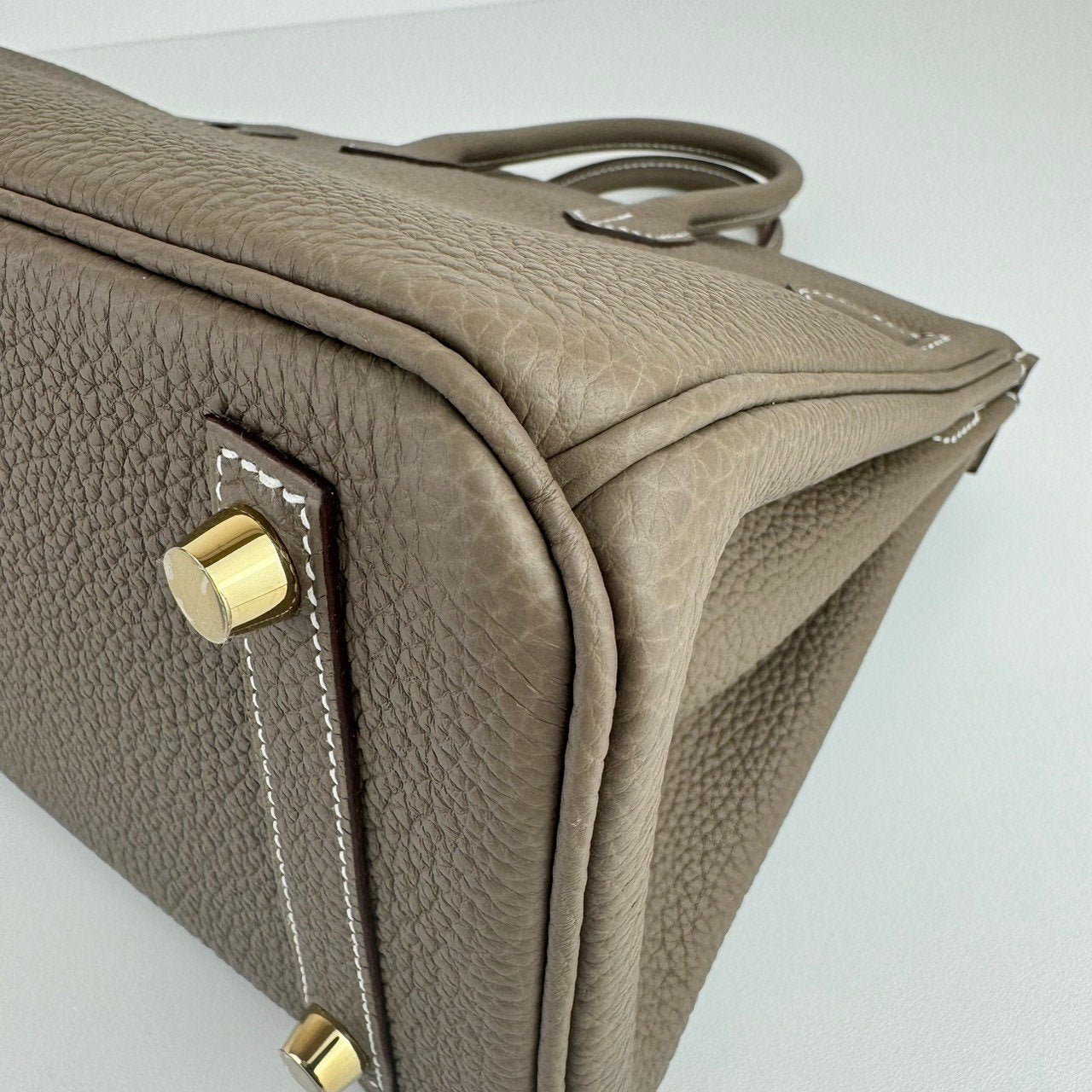 新品未使用 HERMES エルメス Birkin25 バーキン25 Etoupe エトープ GHW ゴールド金具 W刻印 Togo トゴ