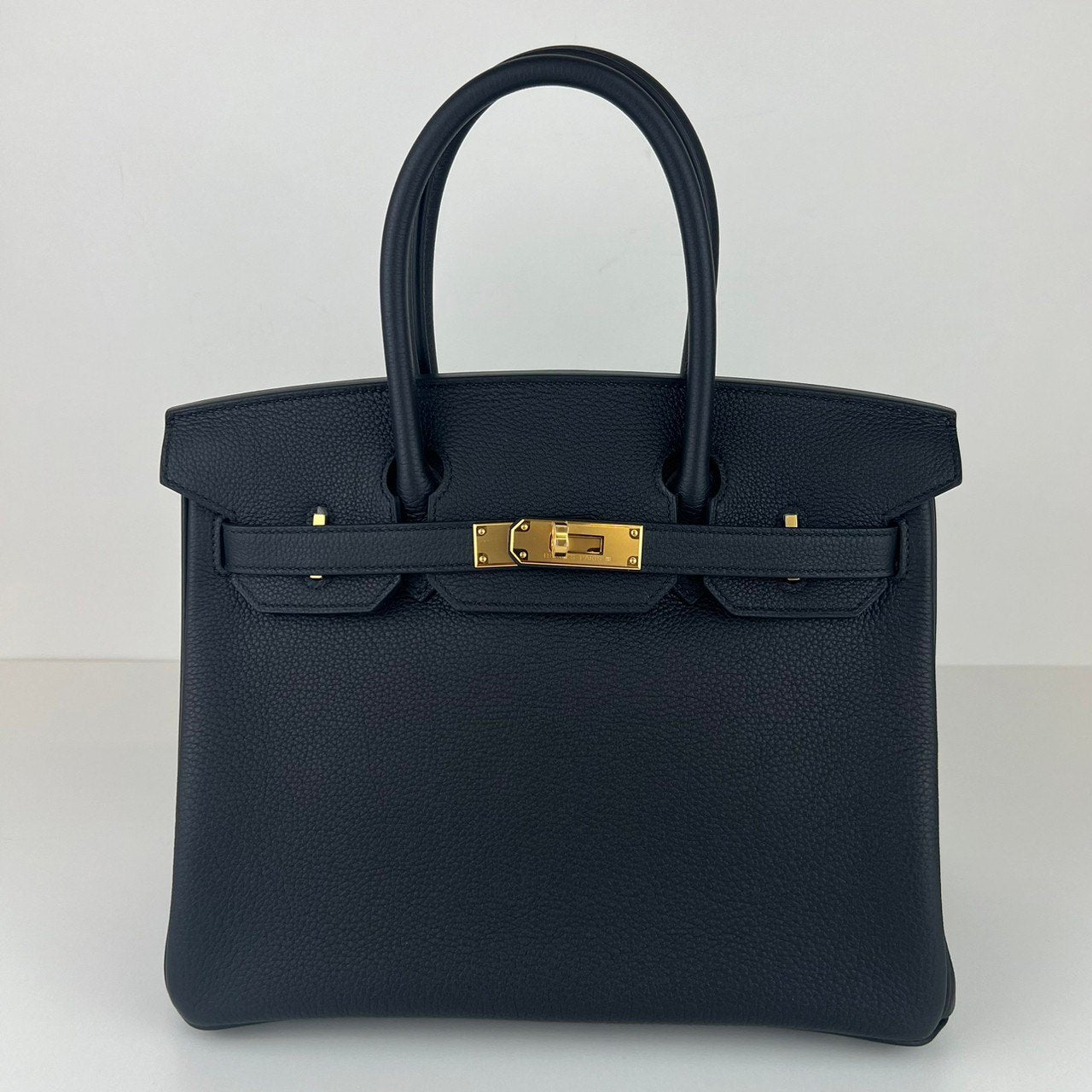 Birkin30 バーキン30 Black ブラック Togo トゴ GHW ゴールド金具 Stamp-W W刻印