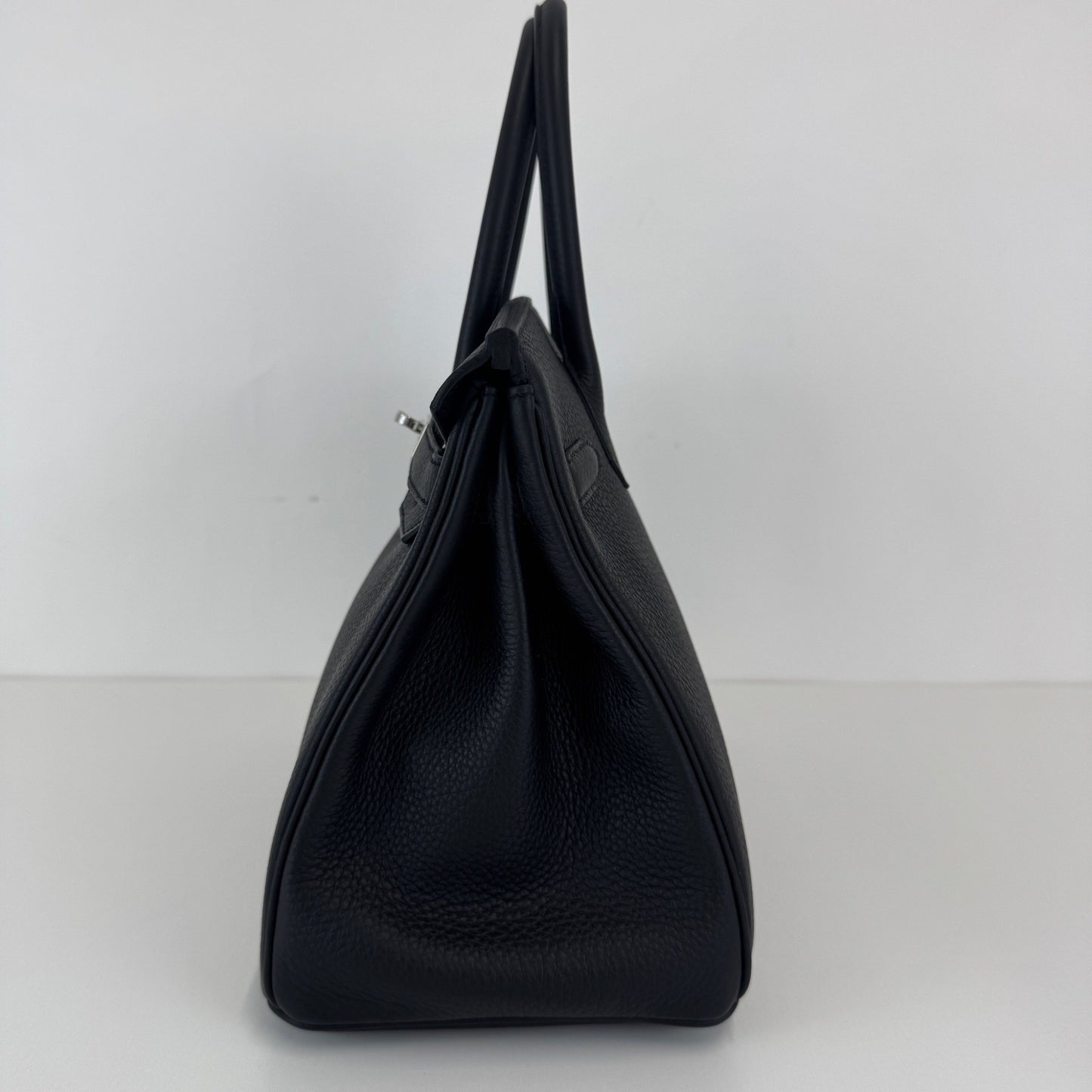Birkin30 バーキン30 Stamp-K K刻印 Togo トゴ Black ブラック PHW シルバー金具