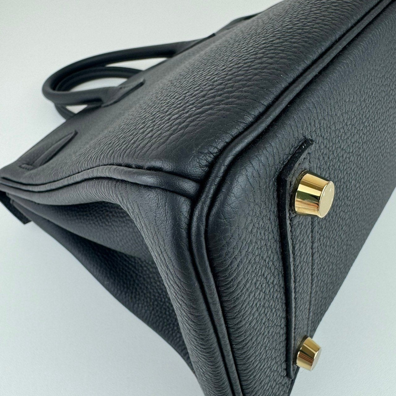 Birkin25 バーキン25 Stamp-W W刻印 Togo トゴ Black ブラック GHW ゴールド金具