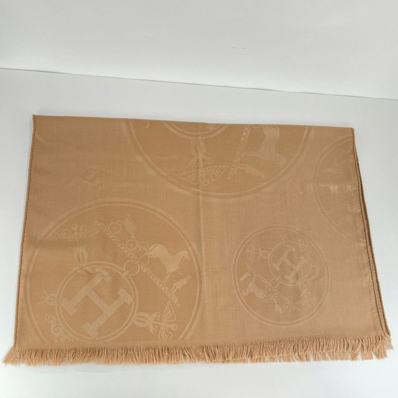 Hermès エルメス ETOLE NEW LIBRIS ストール 《ニュー・リブリス》 カシミヤ 85 % 絹 15 % Kraft クラフト