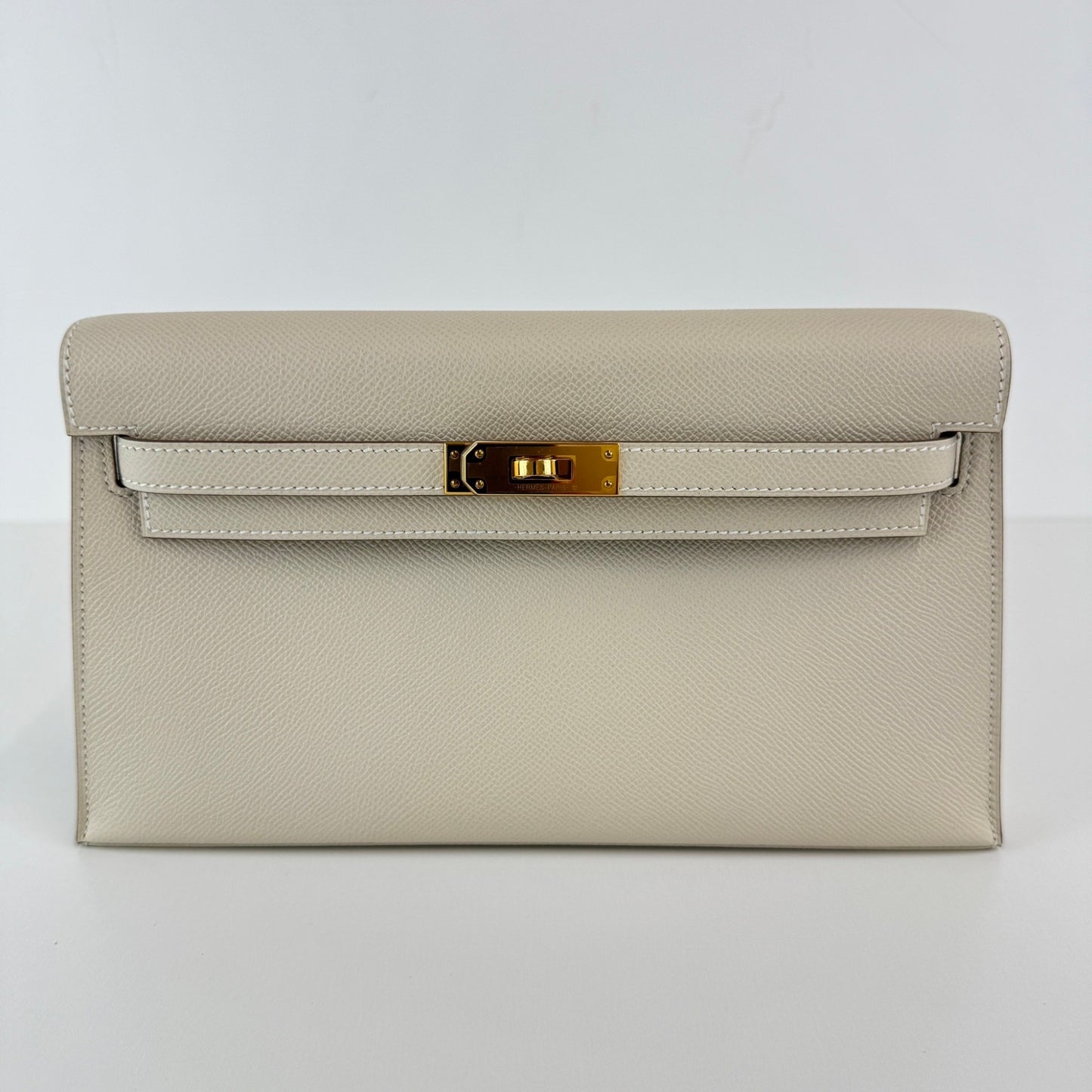 Kelly elan Craie クレ Epsom エプソン GHW ゴールド金具 Stamp-W W刻印
