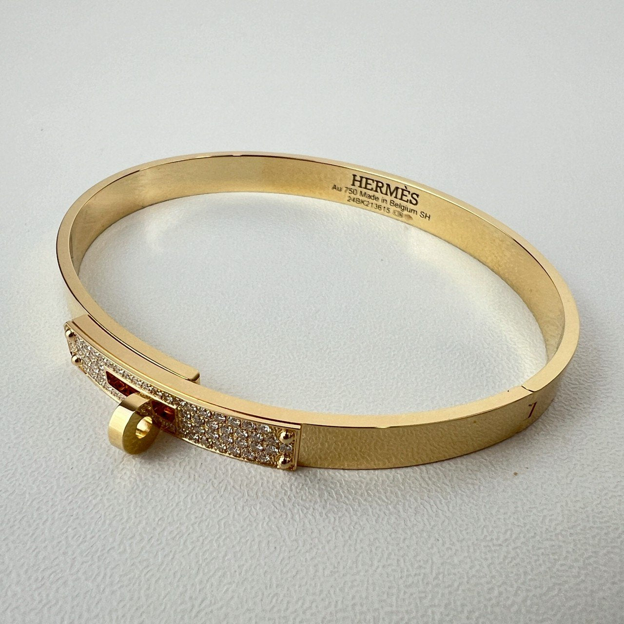 Kelly bangle bracelet PM ケリーブレスレットPM Gold ゴールド Diamonds ダイヤモンド