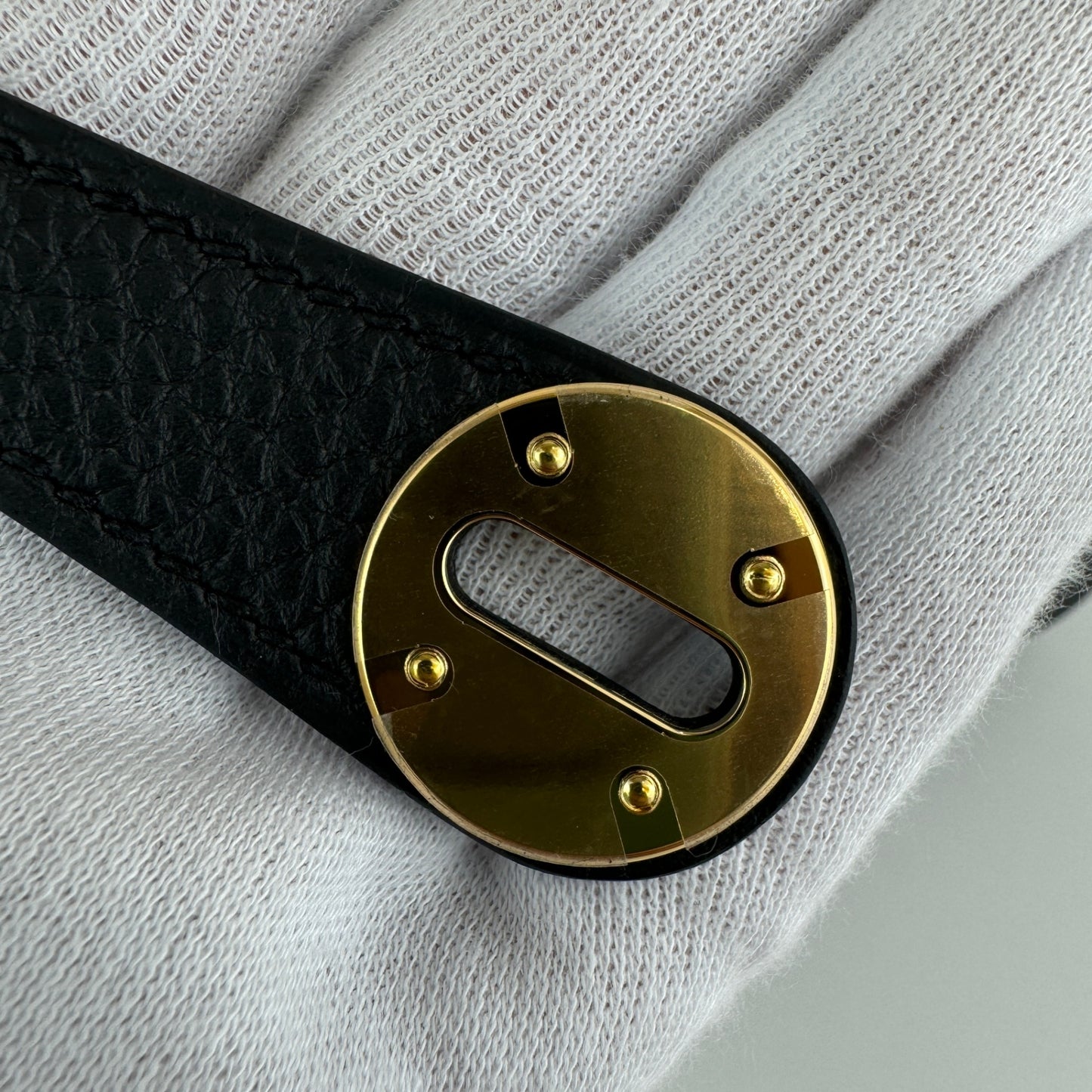 Lindy26 リンディ26 Stamp-K K刻 Black ブラック GHW ゴールド金具 Clemence クレマンス