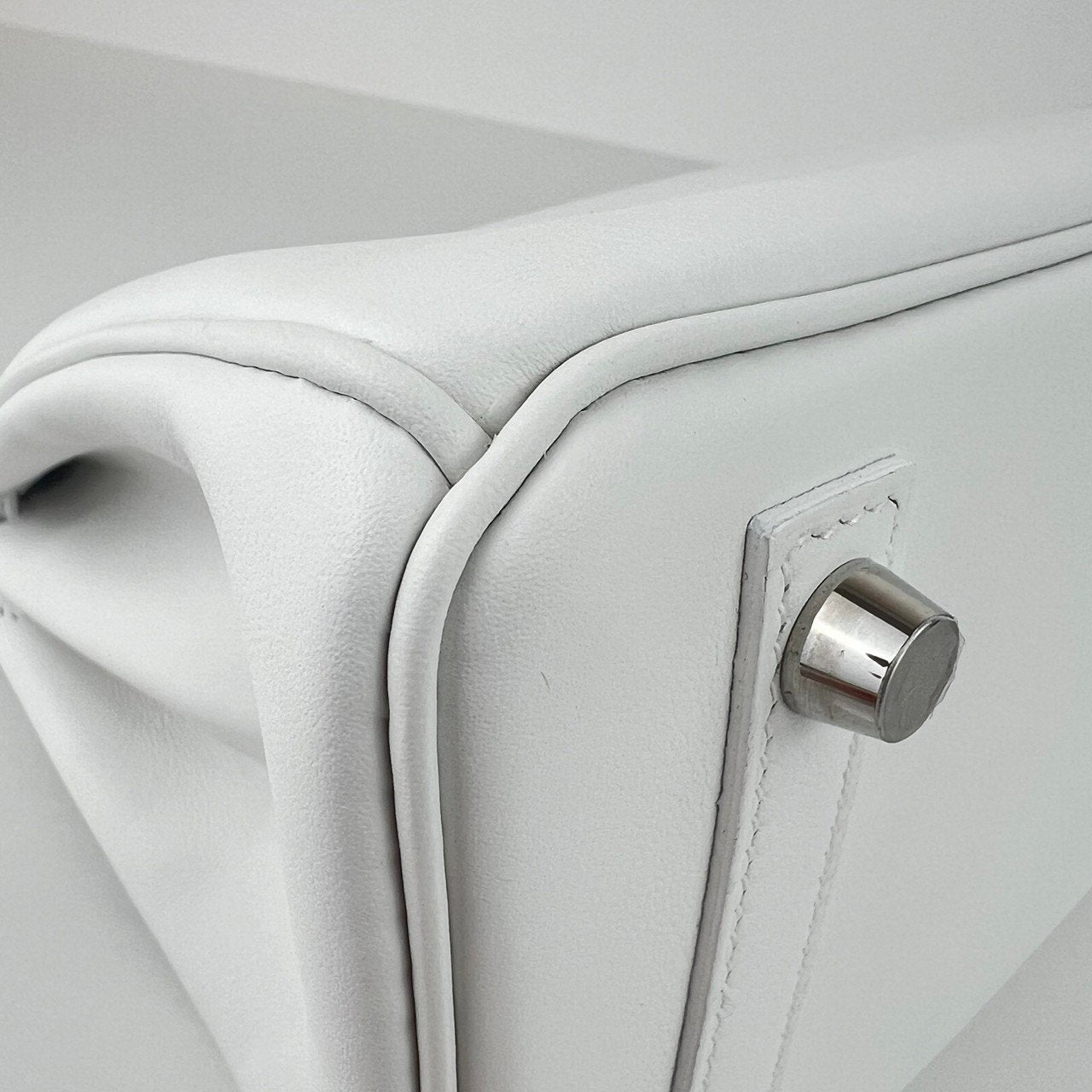 Birkin25 バーキン25 New white ニューホワイト Swift スイフト PHW シルバー金具 Stamp-W W刻印