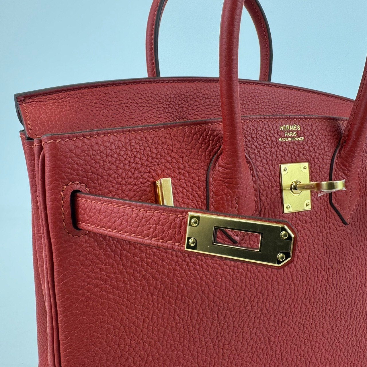 Birkin25 バーキン25 Vermillion ヴァーミリオン Togo トゴ GHW ゴールド金具 B刻