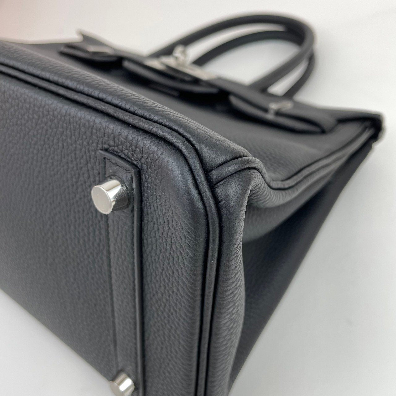 Birkin30 バーキン30 Noir ノワール Togo トゴ PHW シルバー金具 B刻