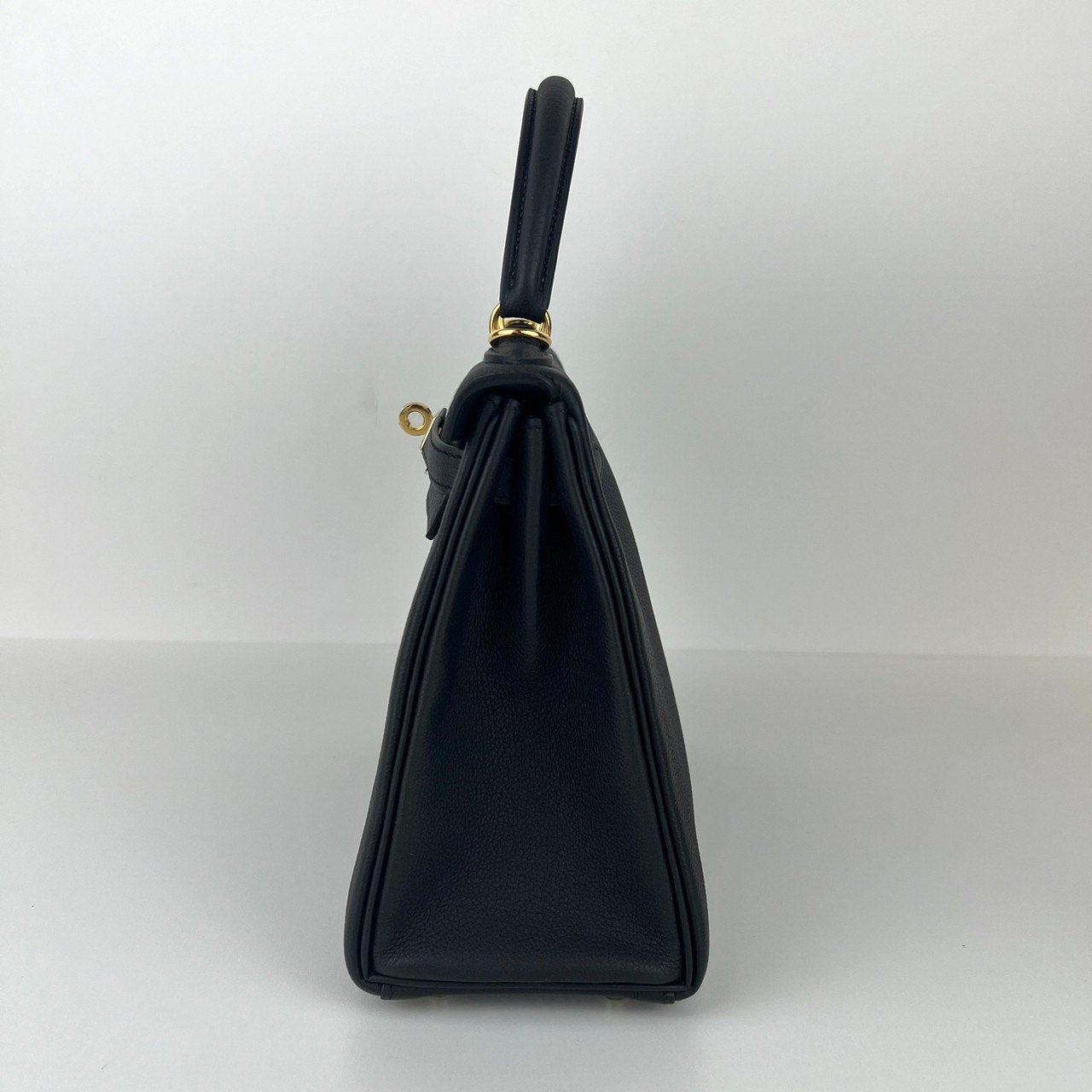Kelly25 ケリー25 Black ブラック Togo トゴ GHW ゴールド金具 Stamp-W W刻印