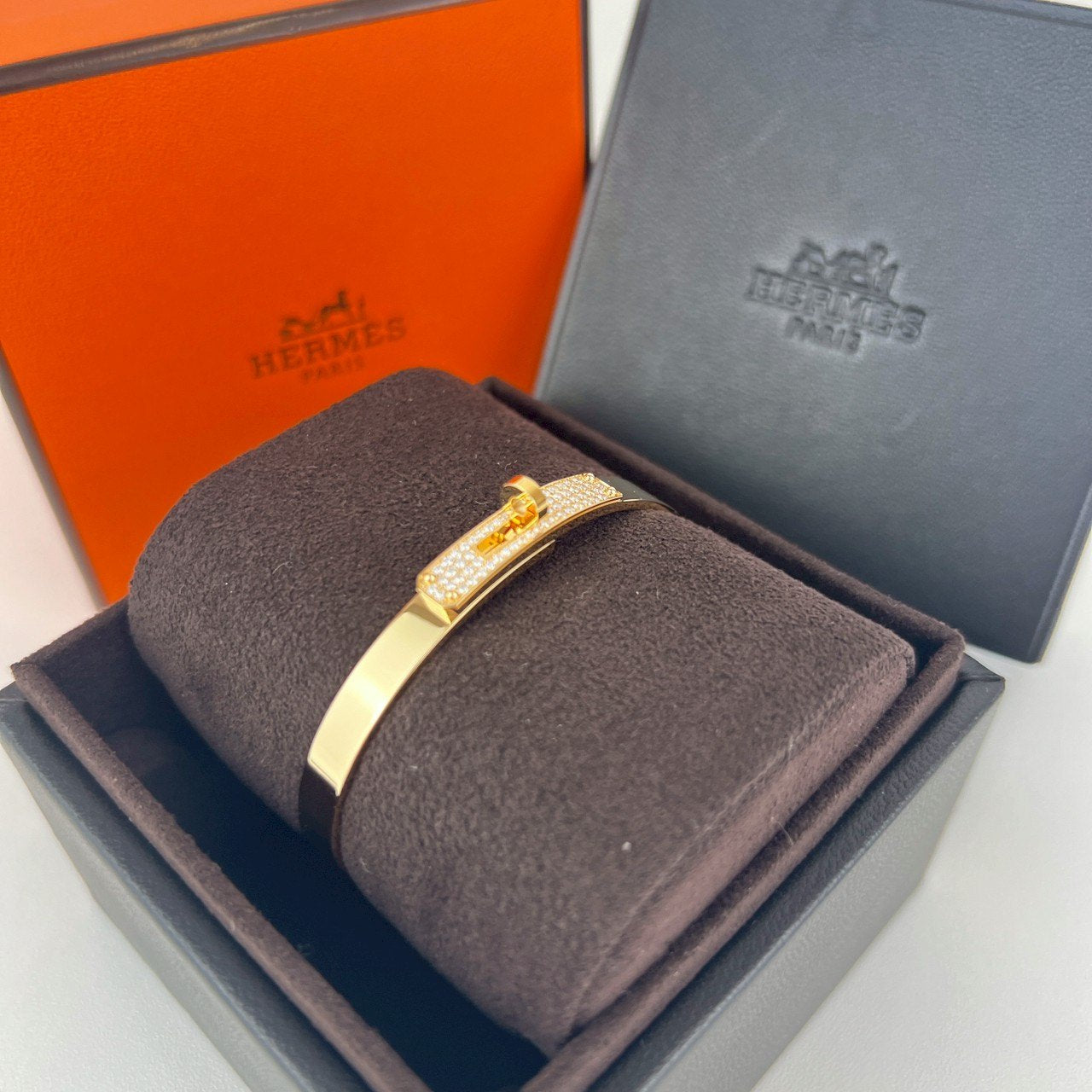 Kelly bangle bracelet PM ケリーブレスレットPM Gold ゴールド Diamonds ダイヤモンド