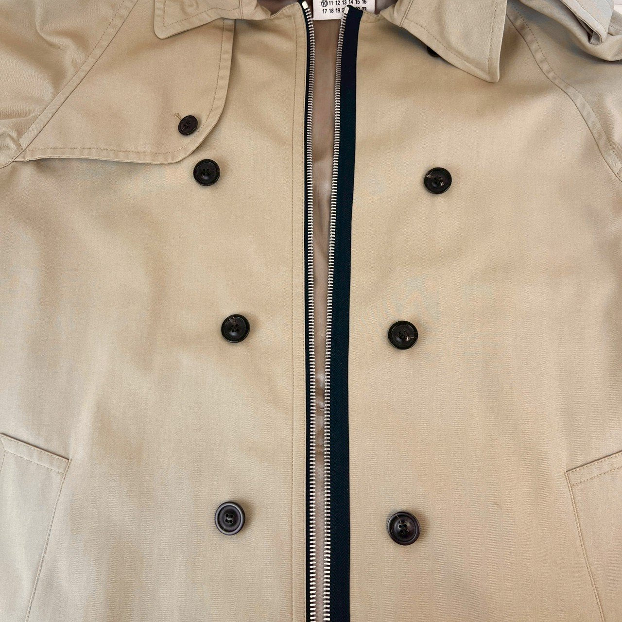 ジップアップトレンチコート beige ベージュ サイズ46