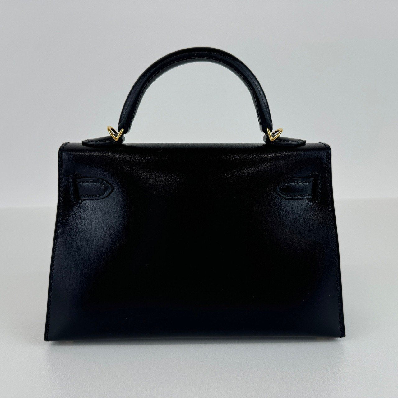Mini kelly ミニケリー Black ブラック GHW ゴールド金具 Box ボックス Stamp-B B刻印