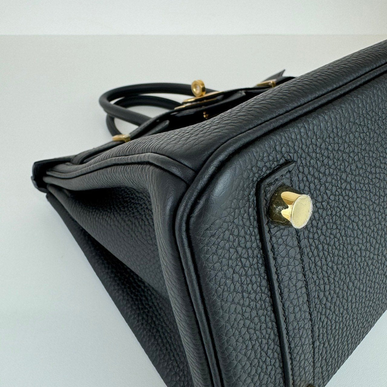 Birkin25 バーキン25 Black ブラック GHW ゴールド金具 W刻印 Togo トゴ