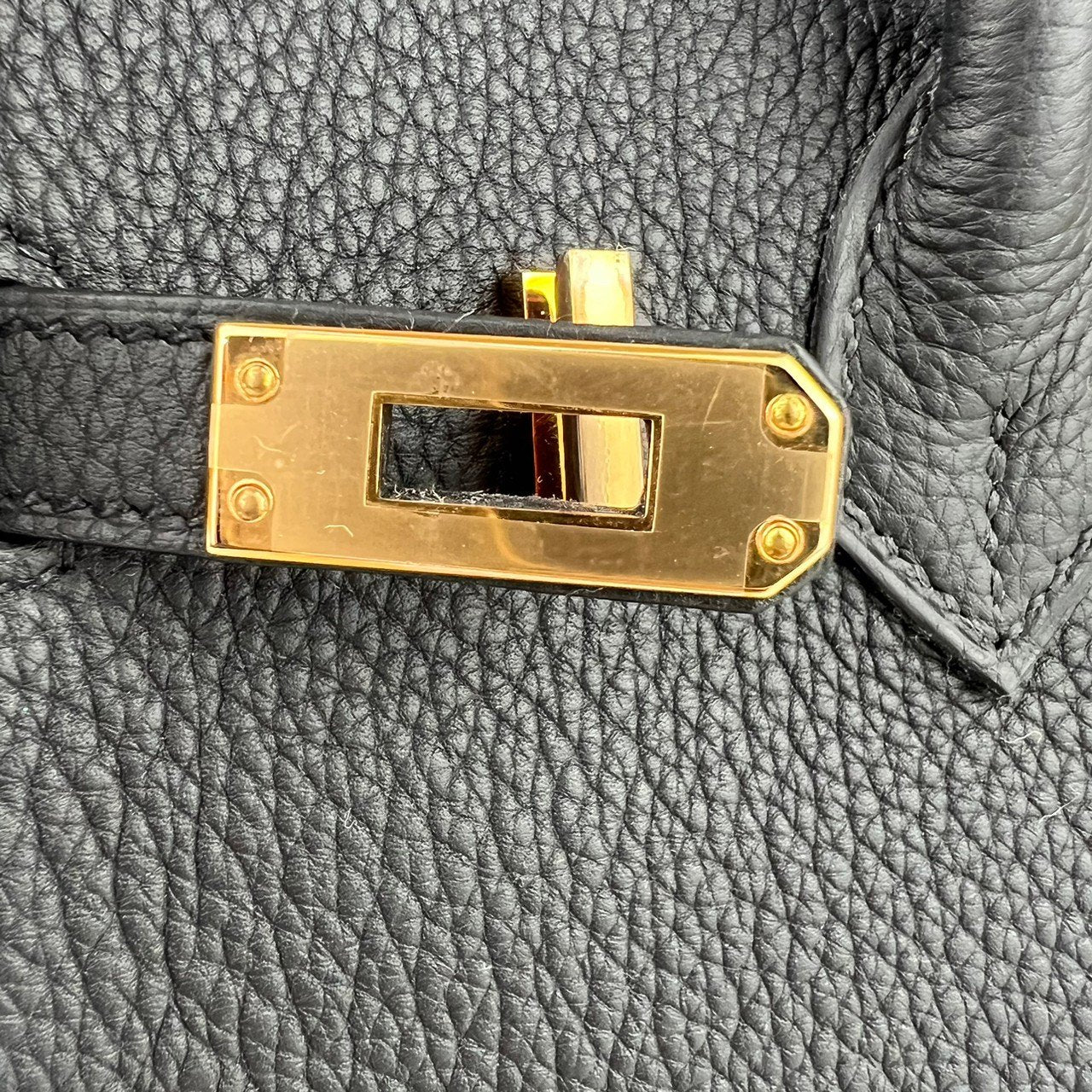 Birkin25 バーキン25 Black ブラック Togo トゴ RGHW ローズゴールド金具 Stamp-B B刻印
