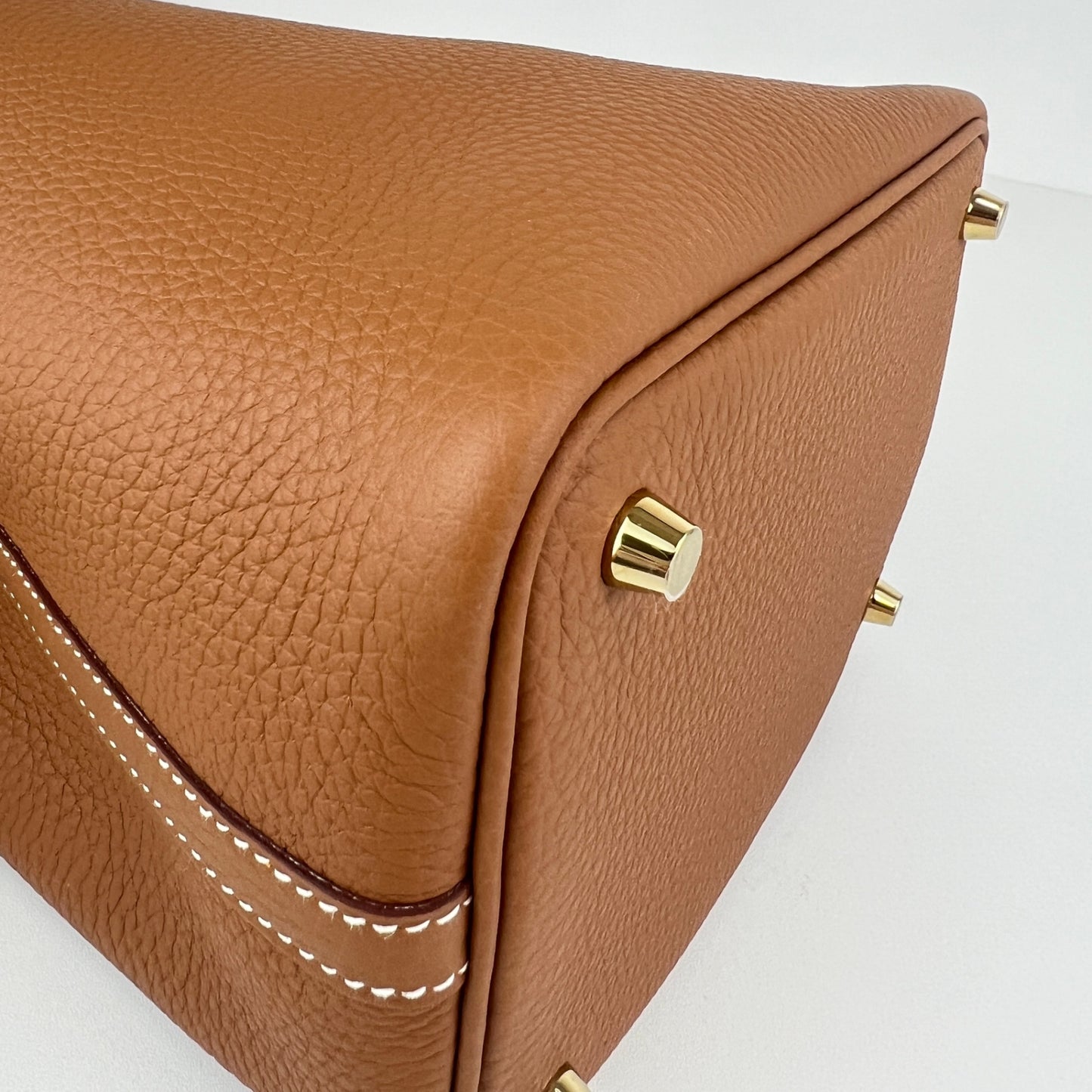 Hermès エルメス Picotin lock PM ピコタンロックPM Stamp-W W刻印 Gold ゴールド GHW ゴールド金具 Clemence クレマンス