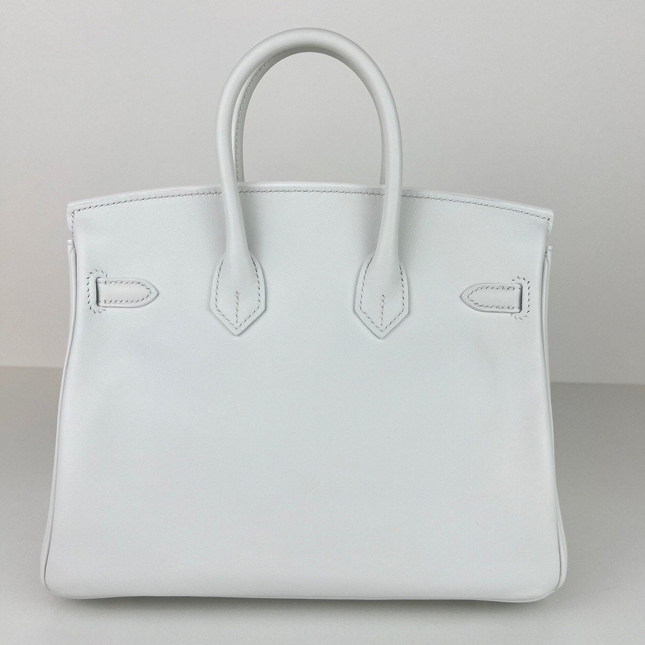 Birkin25 バーキン25 New white ニューホワイト Swift スイフト PHW シルバー金具 Stamp-W W刻印