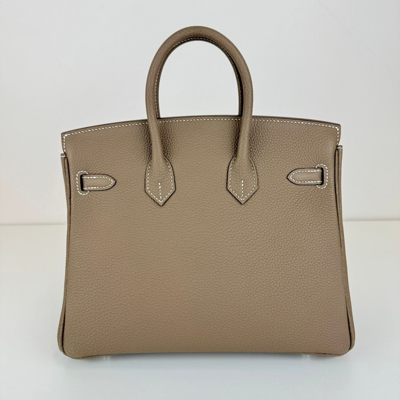 Birkin25 バーキン25 Etoupe エトープ PHW シルバー金具 Togo トゴ Stamp-K K刻印