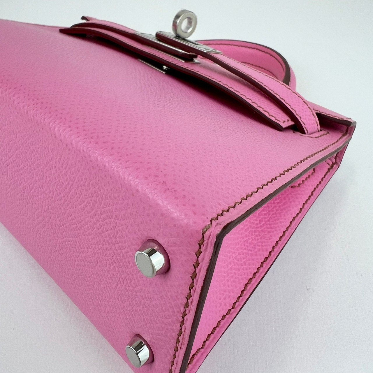 Mini kelly ミニケリー Bubblegum バブルガム PHW シルバー金具 Epsom エプソン Z刻