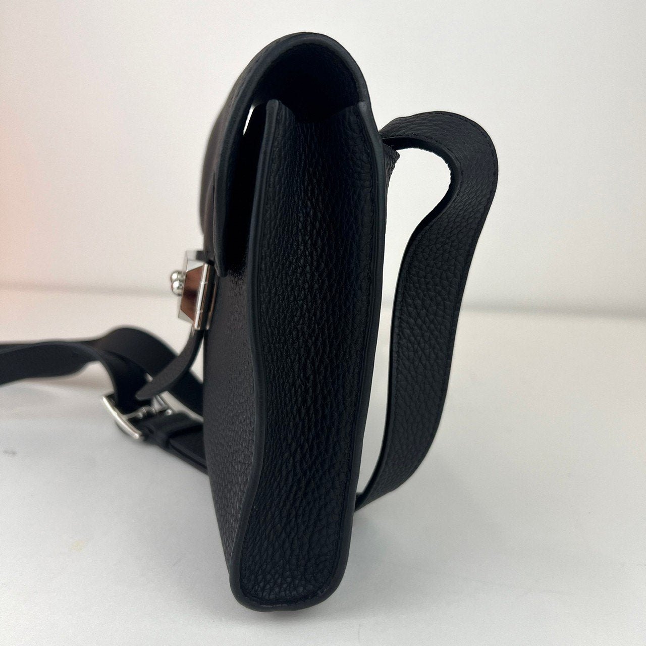 Sac a depeches サック ア デペッシュ Black ブラック PHW シルバー金具 B刻印 Togo トゴ ショルダーバッグ ボディバッグ ユニセックス