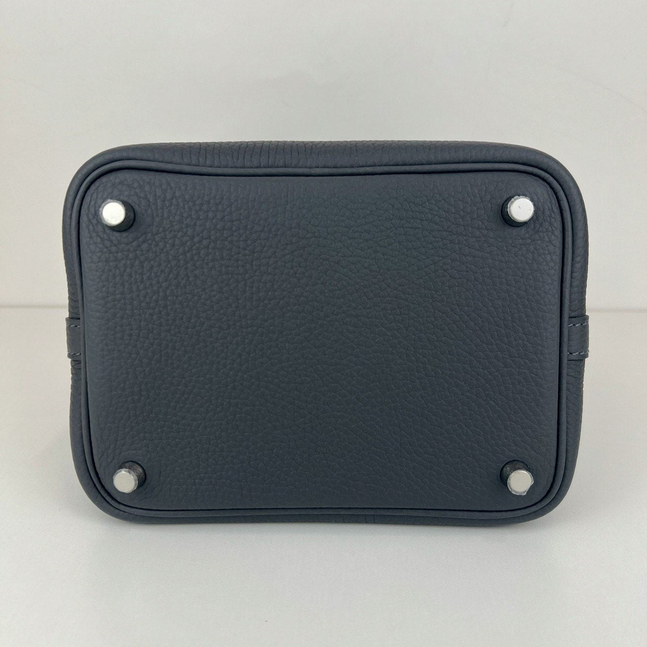 Picotin Lock PM ピコタンロック18 Etain エタン PHW シルバー金具 Taurillon clemence トリヨンクレマンス Stamp-W W刻印