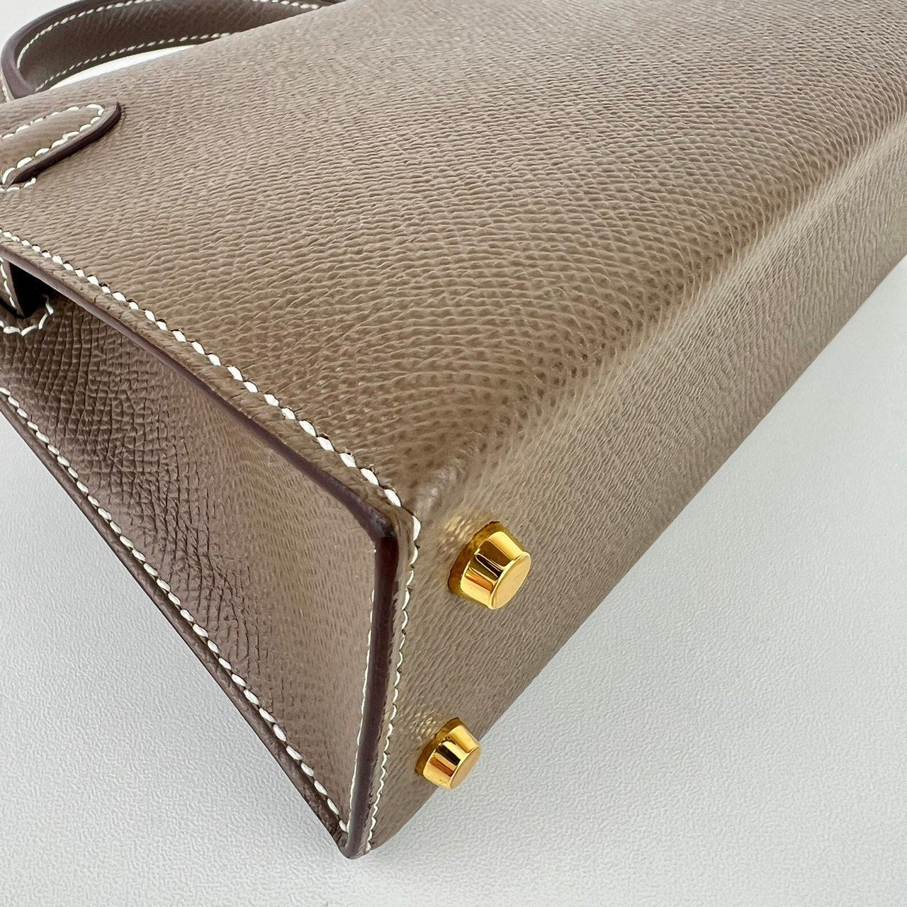 Mini kelly ミニケリー Etoupe エトープ GHW ゴールド金具Epsom エプソン Stamp-W W刻印