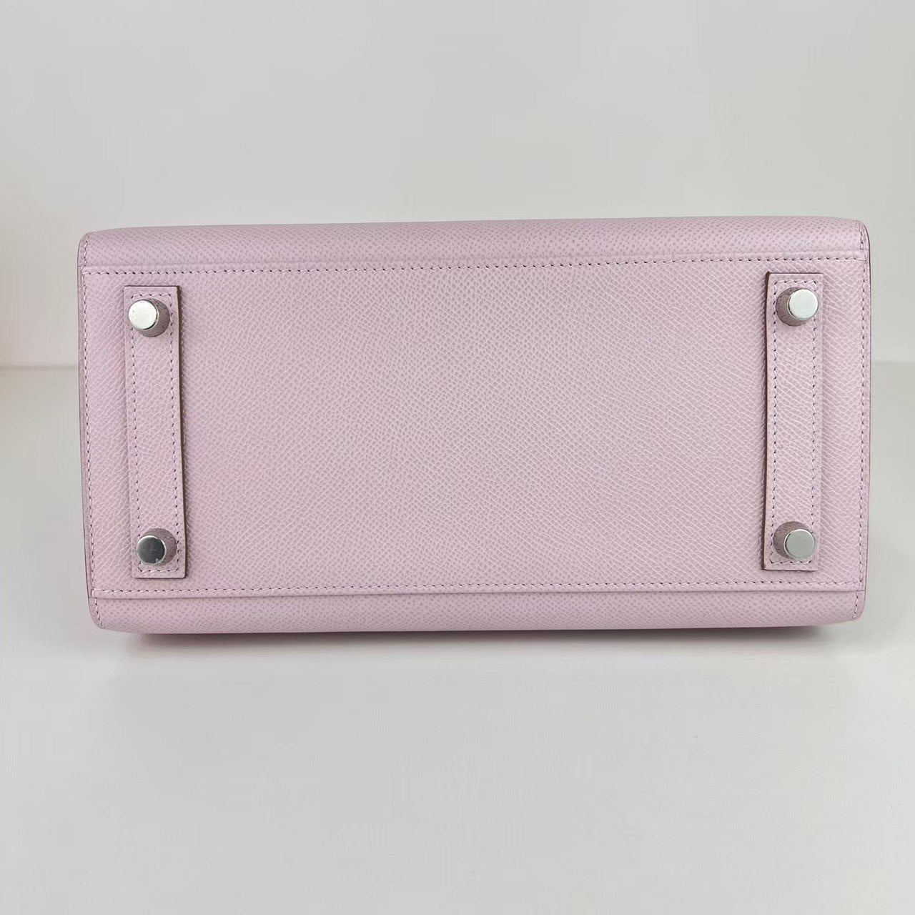 Birkin25 Sellier バーキン25 セリエ Mauve pale モーヴパール Epsom エプソン PHW シルバー金具 Stamp-B B刻印