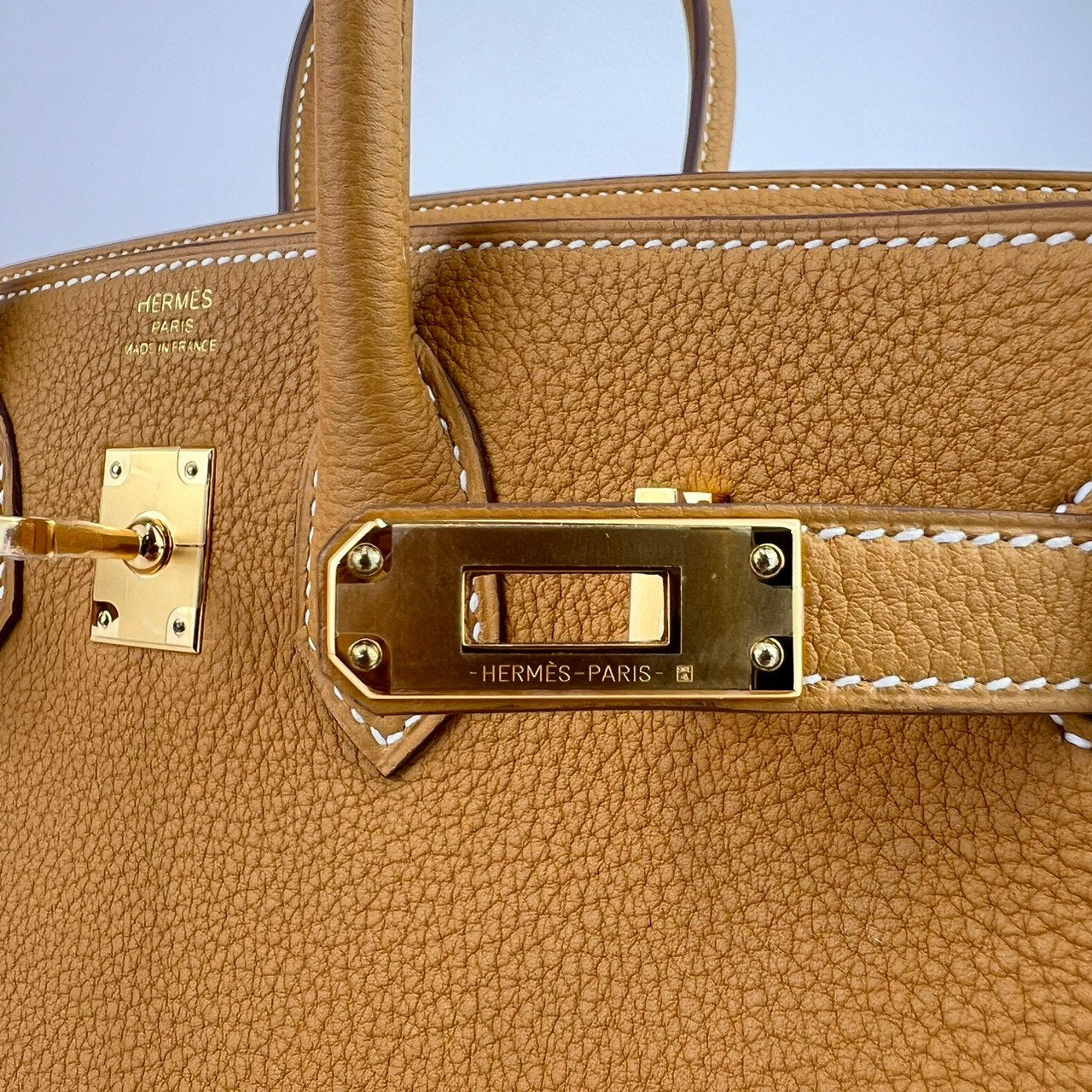 Birkin25 バーキン25 Stamp-W W刻印 Togo トゴ Natural sable ナチュラルサブレ GHW ゴールド金具