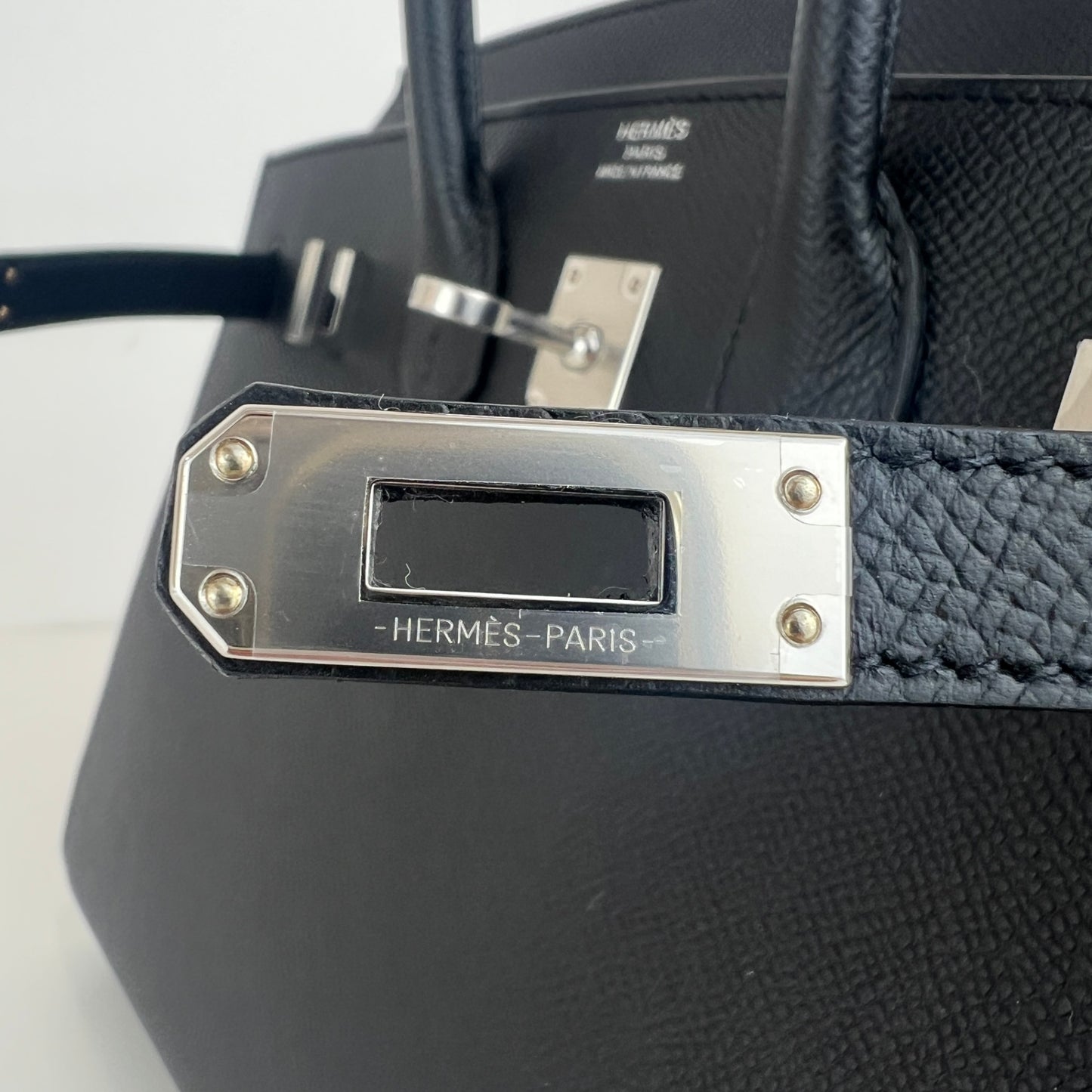 Hermès エルメス Birkin25 sellier バーキン25セリエ Stamp-W W刻印 Epsom エプソン Black ブラック PHW シルバー金具