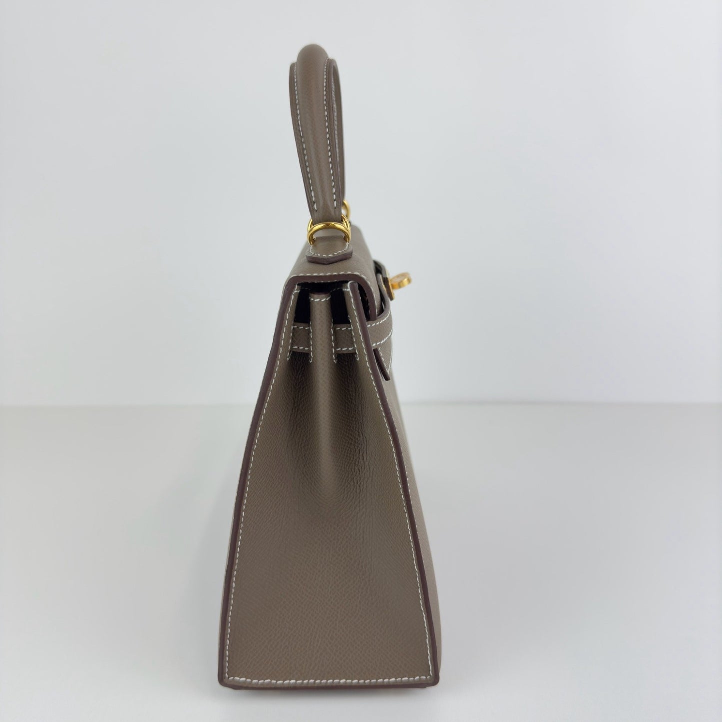 Kelly25 ケリー25 Etoupe エトープ GHW ゴールド金具 W刻印 Epsom エプソン