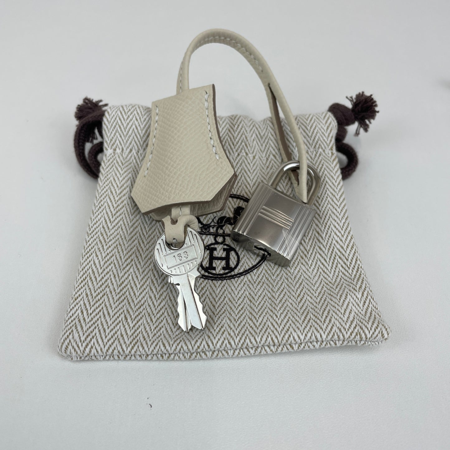 Kelly25 ケリー25 Craie クレ Epsom エプソン PHW シルバー金具 Stamp-W W刻印