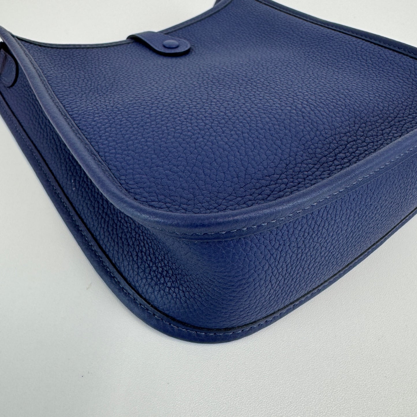 Evelyne TPM エブリンTPM Blue Saphir ブルーサフィール Taurillon Clemence トリヨンクレマンス PHW シルバー金具 Stamp-Z Z刻印