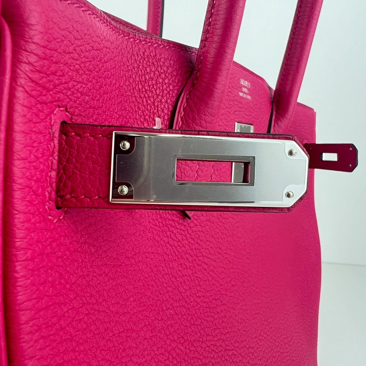 Birkin30 バーキン30 Rose mexico ローズメキシコ PHW シルバー金具 Togo トゴ Stamp-W W刻印
