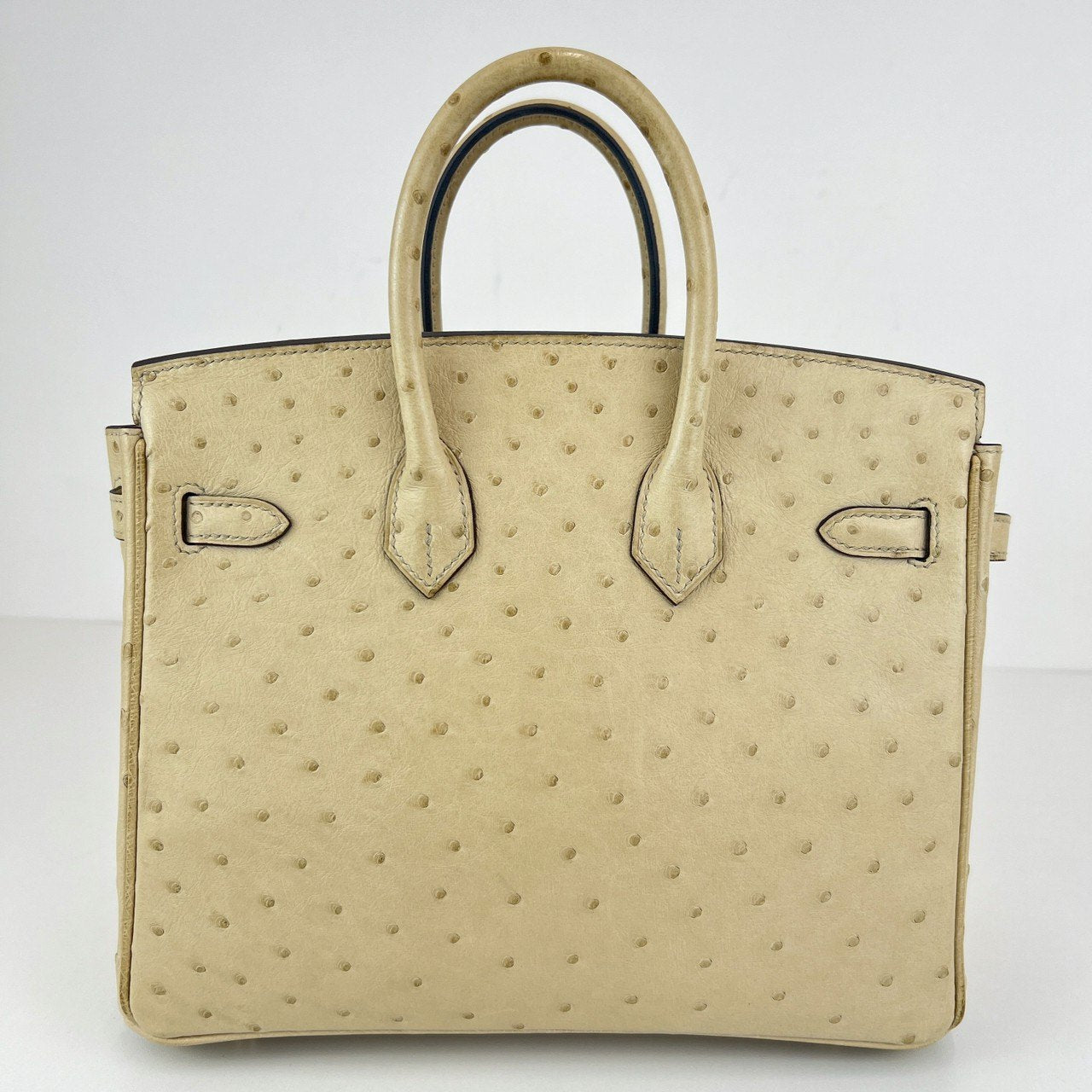 Hermès エルメス Birkin25 バーキン25 Stamp-Z Z刻印 Ostrich オーストリッチ Parchemin パルシュマン GHW ゴールド金具