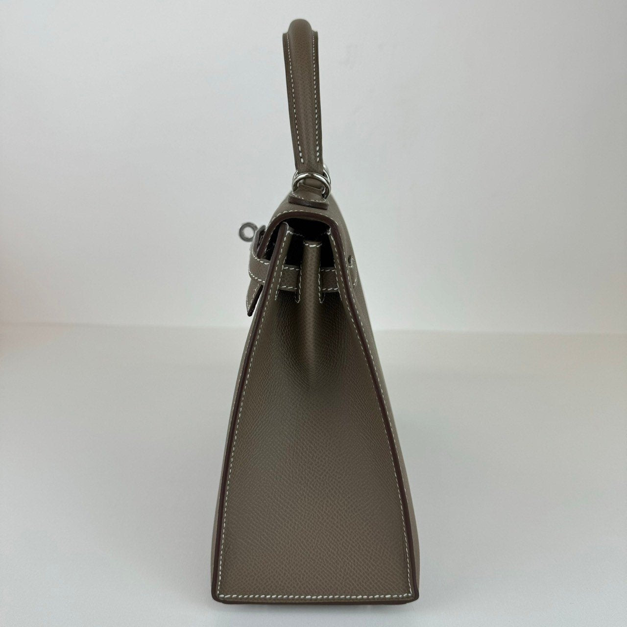 Kelly25 ケリー25 Etoupe エトープ PHW シルバー金具 W刻印 Epsom エプソン