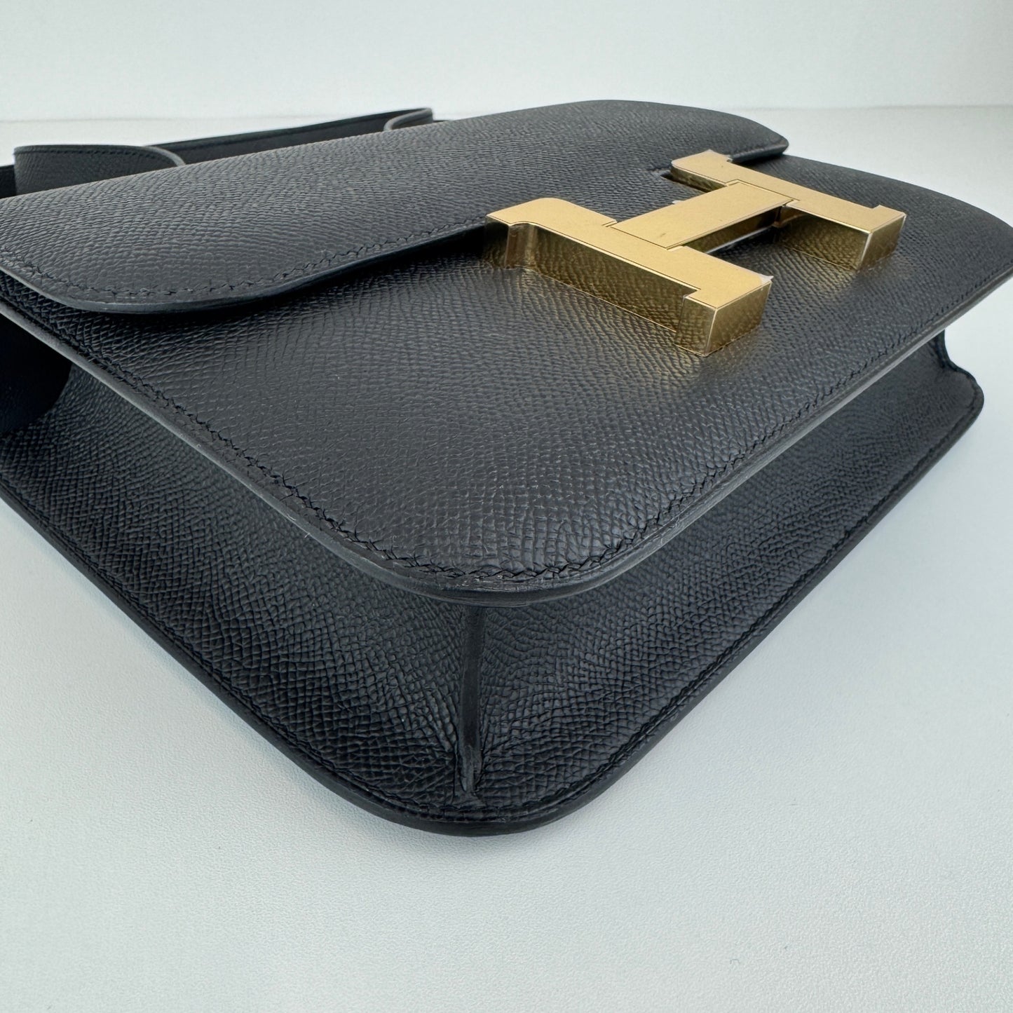 Hermès エルメス Constance 24 コンスタンス24 Stamp-K K刻印 Epsom エプソン Black ブラック GHW ゴールド金具