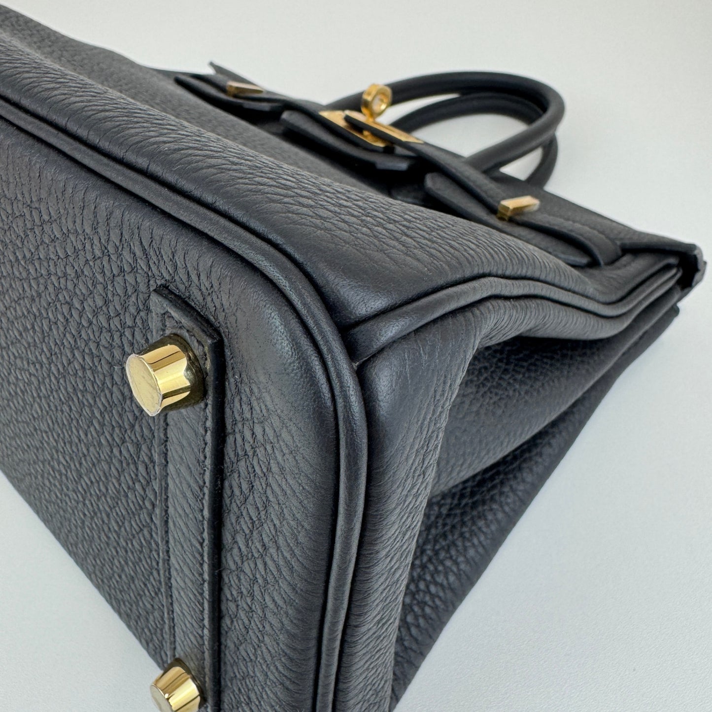 Birkin25 バーキン25 Black ブラック Togo トゴ GHW ゴールド金具 Stamp-K K刻印