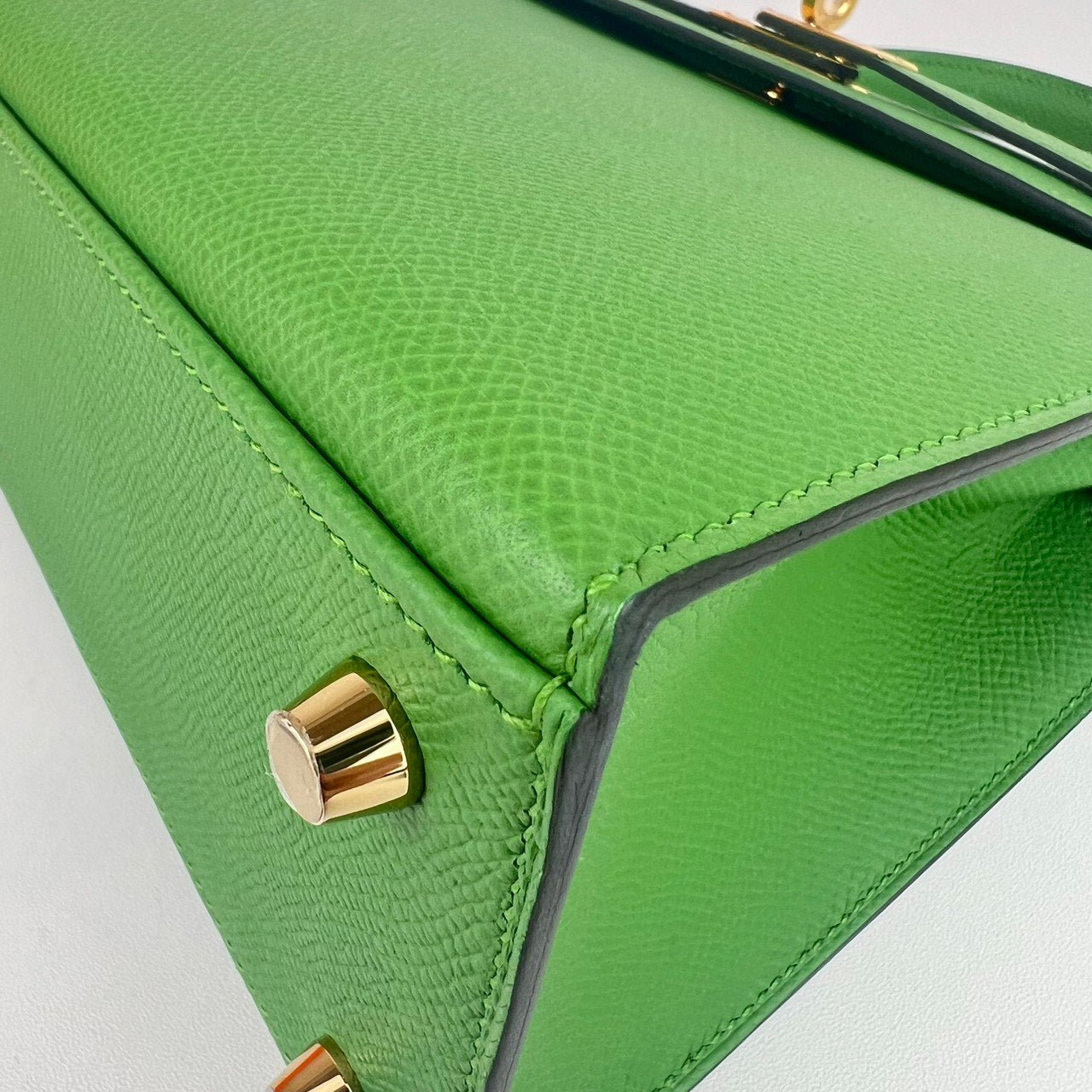Kelly25 ケリー25 Vert yucca ヴェールユッカ GHW ゴールド金具 Stamp-B B刻印