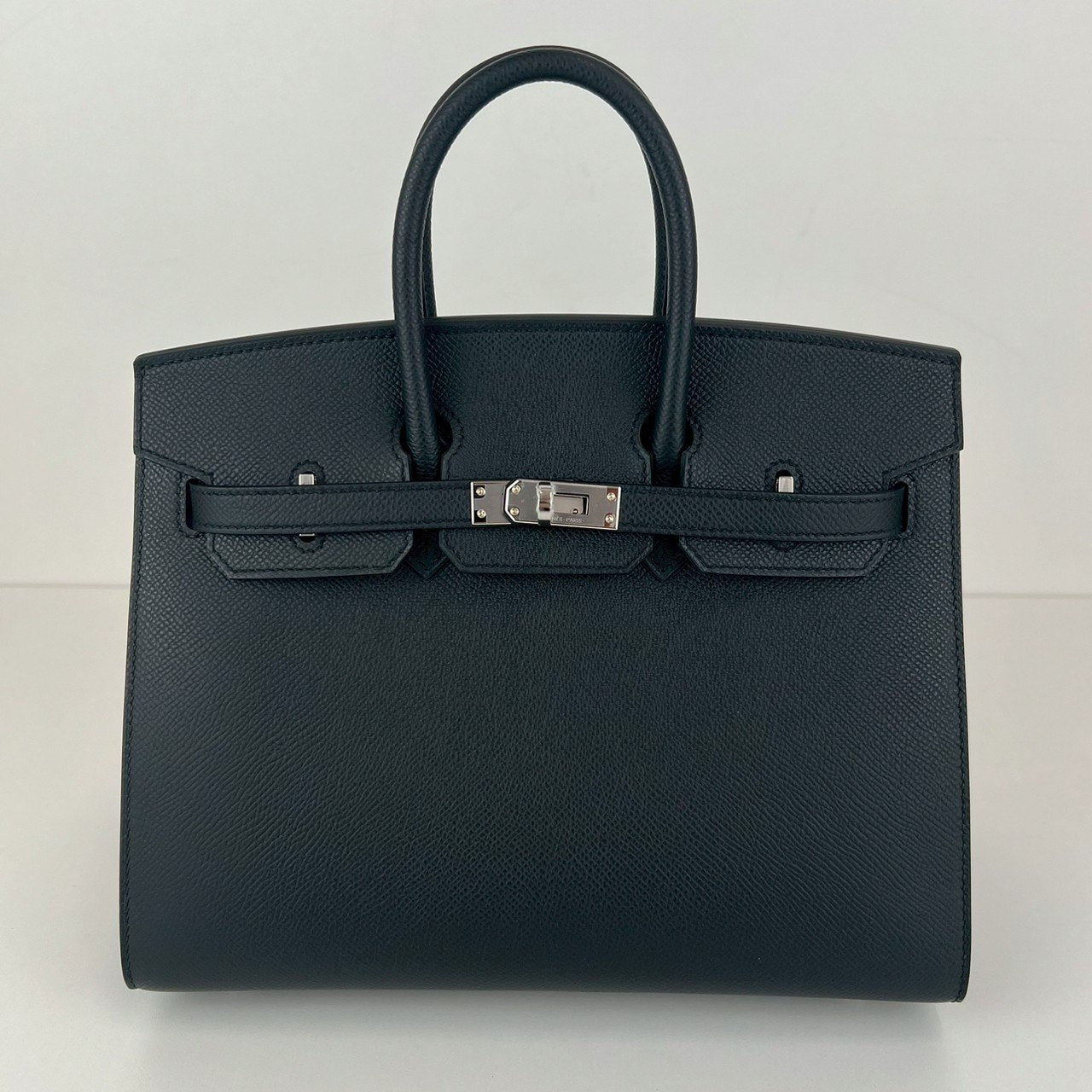 Birkin25 sellier バーキン25 セリエ Black ブラック PHW シルバー金具 Epsom エプソン Stamp-K K刻印