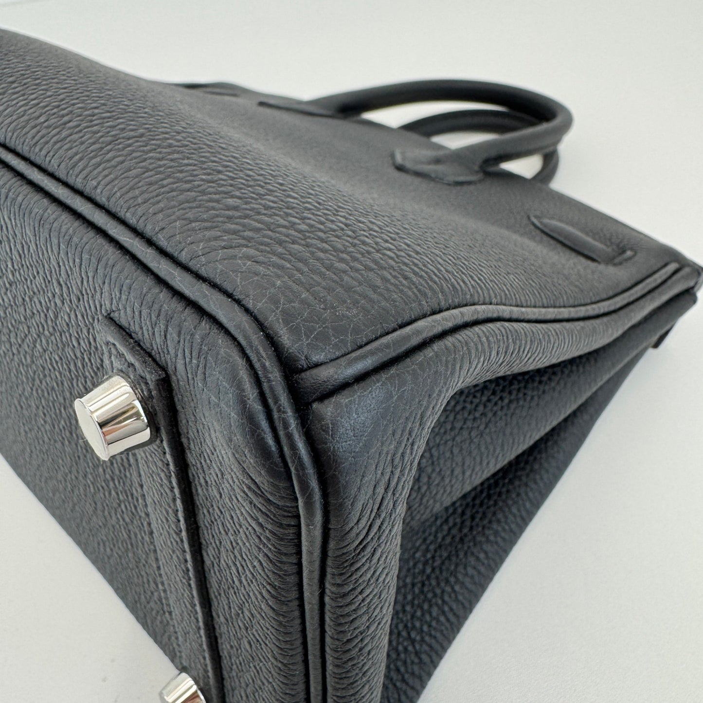 Birkin25 バーキン25 Black ブラック PHW シルバー金具 Stamp-K K刻印 Togo トゴ