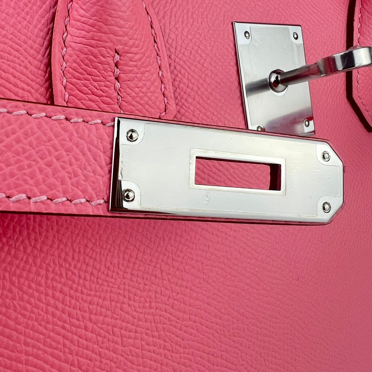 Birkin30 バーキン30 Rose Confetti ローズコンフェッティ PHW シルバー金具 Y刻印