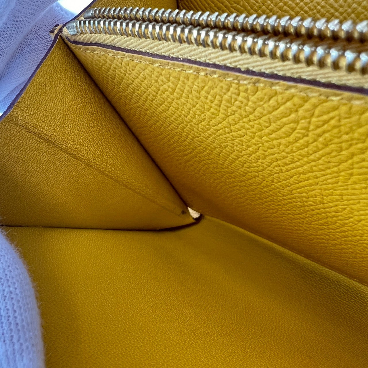Constance To Go コンスタンストゥーゴー Jaune naples ジョーヌナプル GHW ゴールド金具 Z刻印 Epsom エプソン