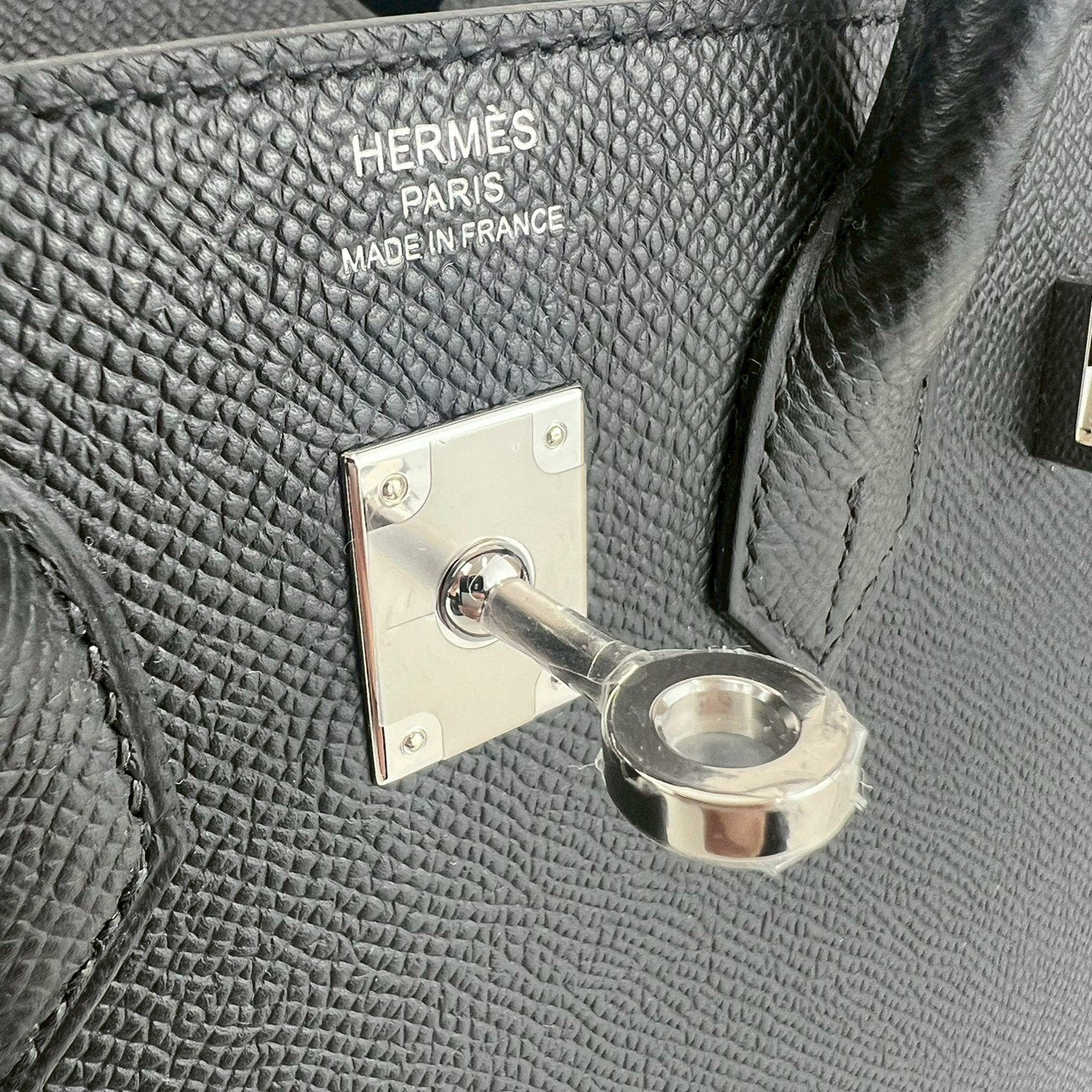 Birkin25 sellier バーキン25 セリエ Black ブラック PHW シルバー金具 Epsom エプソン Stamp-K K刻印